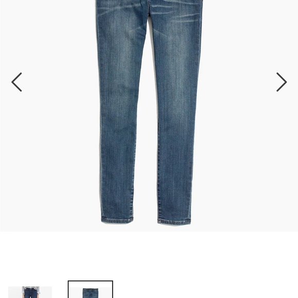 Madewell High Riser Skinny Jeans Size 28 - Picture 5 of 7